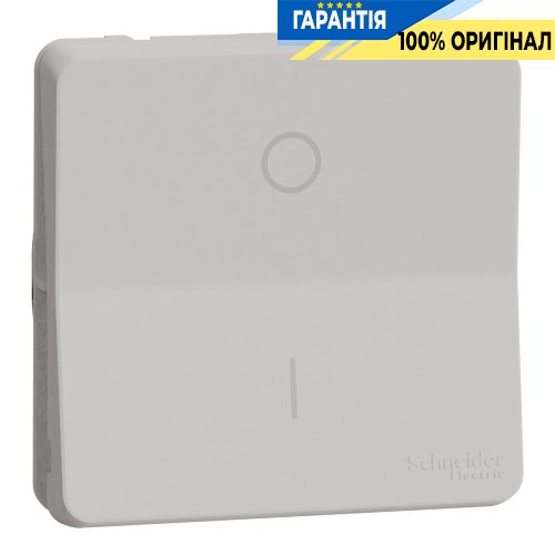Механізм перемикача 2-полюсний IP55, білий, Schneider Electric Mureva Styl MUR39033