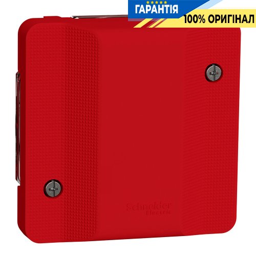 Сигнальное устройство с красной линзой E14 IP55, Schneider Electric Mureva Styl MUR34526