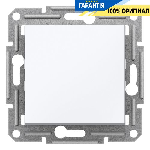 Выключатель 1-кл 2-полюсный Schneider Electric Asfora EPH0270121, белый (без рамки)
