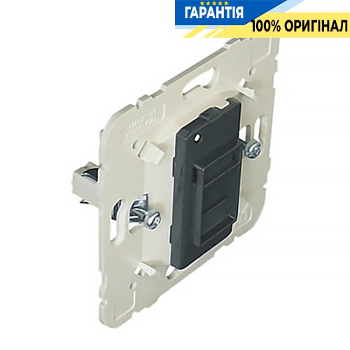 Механізм розетки комп'ютерної RJ45 Cat 6 UTP, Efapel 21455 Logus 90