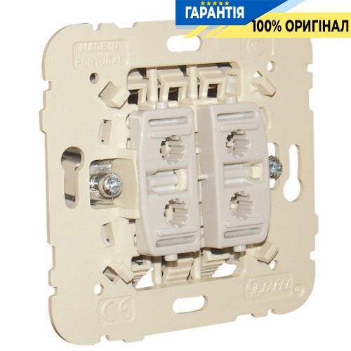 Механизм кнопки 2 кл. 10 A 250V, Efapel Logus 21156