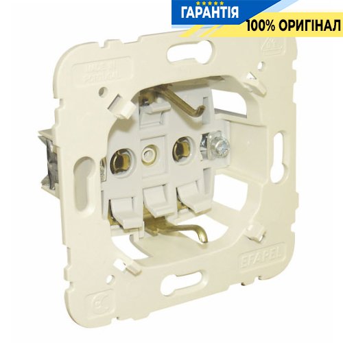 Механізм розетки одинарної безгвинт. 2P+Z, ШУКО 16А, 250V, Efapel Logus 21130