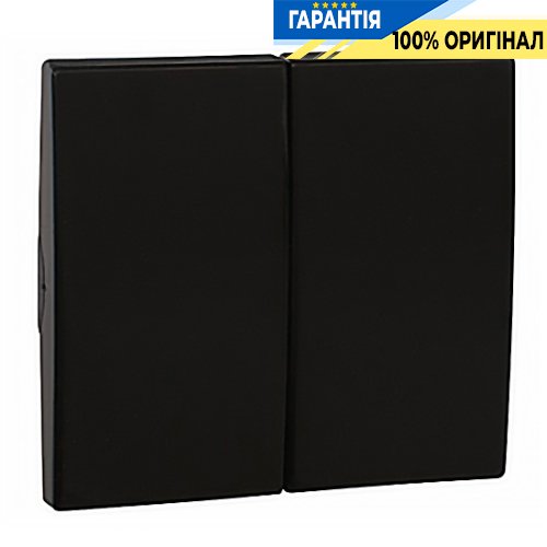Клавиша выключателя 2кл. «Чёрный матовый» Efapel Apolo 5000 50611 TPM