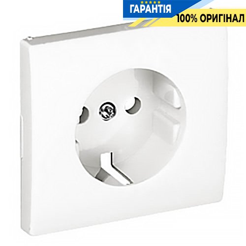 Центральна панель розетки 2P+Z, ШУКО «Білий» Efapel Apolo 5000 50631 TBR