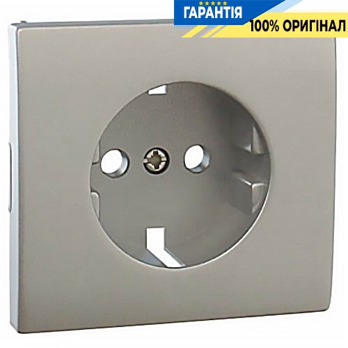 Центральная панель розетки 2P+Z, ШУКО «Серебро» Efapel Apolo 5000 50631 TPR