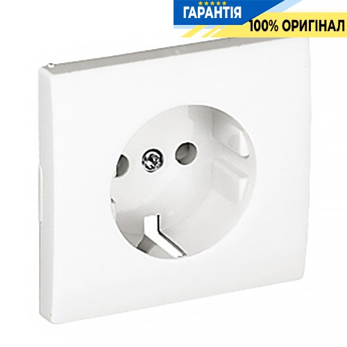 Центральная панель розетки с заслонкой 2P+Z, ШУКО «Белый» Efapel Apolo 5000 50632 TBR