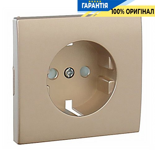 Центральная панель розетки с заслонкой 2P+Z, ШУКО «Платина» Efapel Apolo 5000 50632 TPL