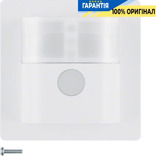 Датчик движения «Комфорт», 1.1м, полярная белизна, «Q.1» «Q.3» «Q7» Berker 85341229