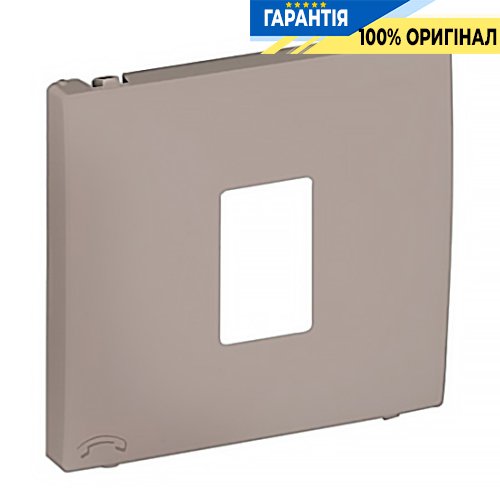 Панель телефонної розетки RG11 «Платина» Efapel Apolo 5000 50712 TPL
