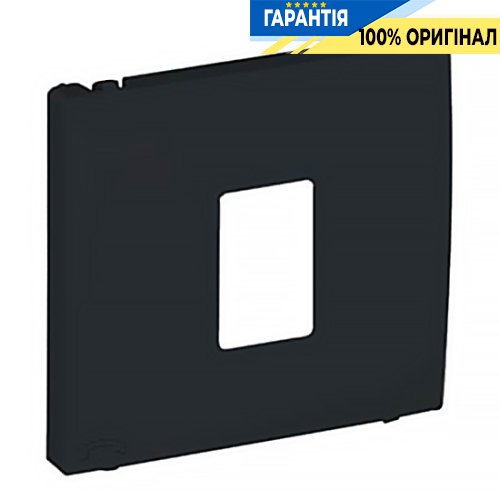 Панель телефонної розетки RG11 «Чорний» Efapel Apolo 5000 50712 TPT