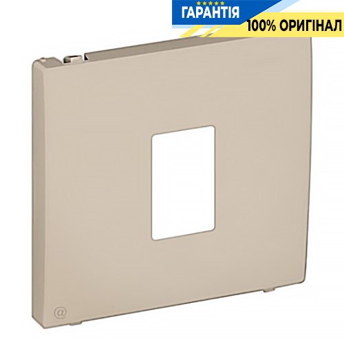 Центральна панель комп'ютерної розетки RJ45 «Слонова кістка» Efapel Apolo 5000 50751 TMF