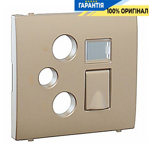 Центральная панель розетки мультимедийной R-TV-ST RJ45 «Платина» Efapel Apolo 5000 50770 TPL