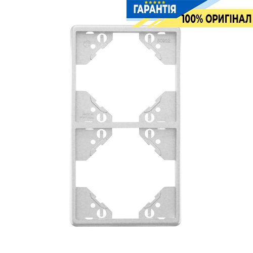 Рамка 2-місна вертикальна «Білий» Efapel Apolo 5000 50922 TBR