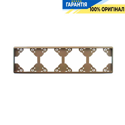 Рамка 4-мест. горизонтальная «Шампань» Efapel Apolo 5000 50941 TCH