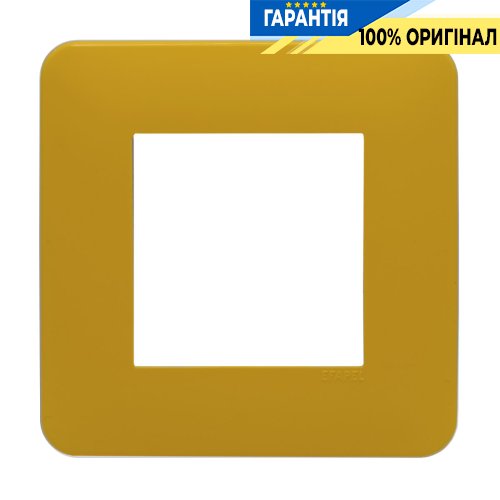 Рамка 1-місна «Жовтий» Efapel Latina Lyra 42910 TAM