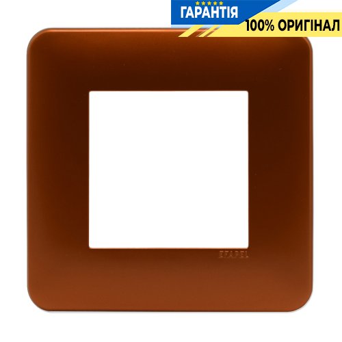 Рамка 1-а «Медь» Efapel Latina Metallum 42910 TCO