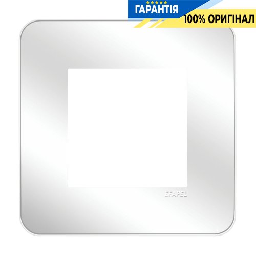 Рамка 1-місна «Хром» Efapel Latina Metallum 42910 TCR