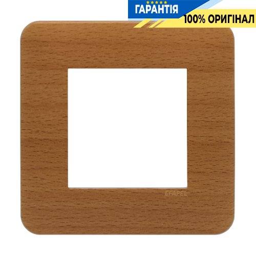 Рамка 1-місна «Бук» Efapel Latina Ligna 42910 TFA