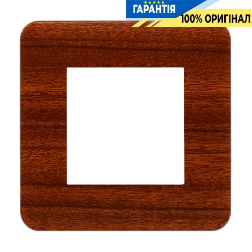 Рамка 1-а «Красное дерево» Efapel Latina Ligna 42910 TMG