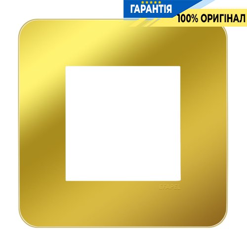 Рамка 1-місна «Золото» Efapel Latina Metallum 42910 TOR