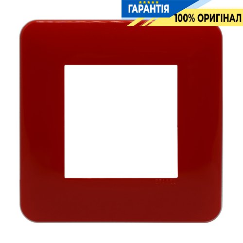 Рамка 1-місна «Червоний» Efapel Latina Lyra 42910 TRJ