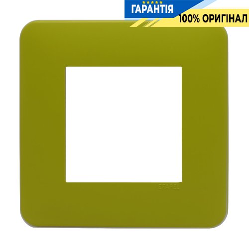 Рамка 1-місна «Зелений» Efapel Latina Lyra 42910 TVR