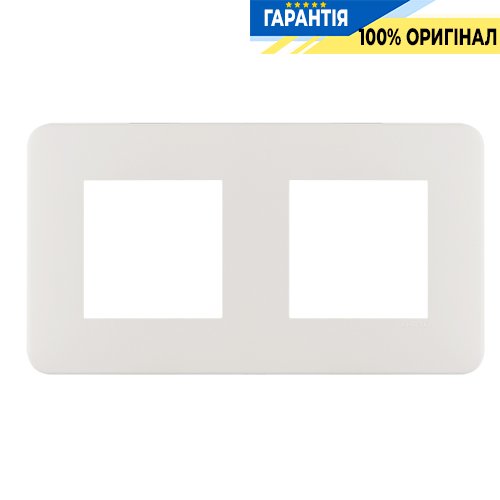 Рамка 2-місна «Матовий білий» Efapel Latina Aquarella 42920 TBM