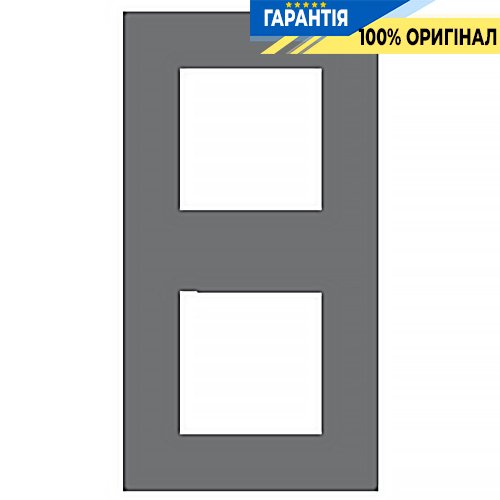 Рамка 2-місна квадрат «Алюміній» Efapel Quadro 45 45920 TAL