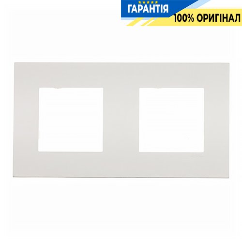 Рамка 2-місна квадрат «Біла матова» Efapel Quadro 45 45920 TBM