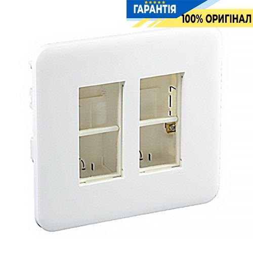 Вбудований корпус 2X4 мод. «Білий» Efapel Quadro 45 83401 SBR