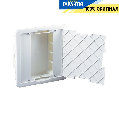 Вбудований корпус із кришкою. «Білий» 2х8 мод., Efapel Quadro 45 83404 SBR