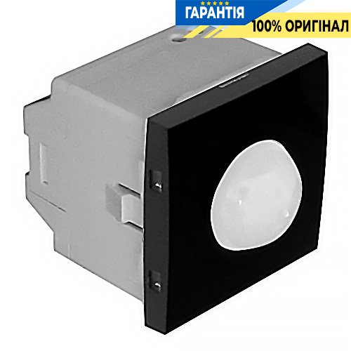 Датчик руху 400 Вт (NO+NC) 2-мод. «Чорний мат» Efapel 45402 SPM Quadro 45