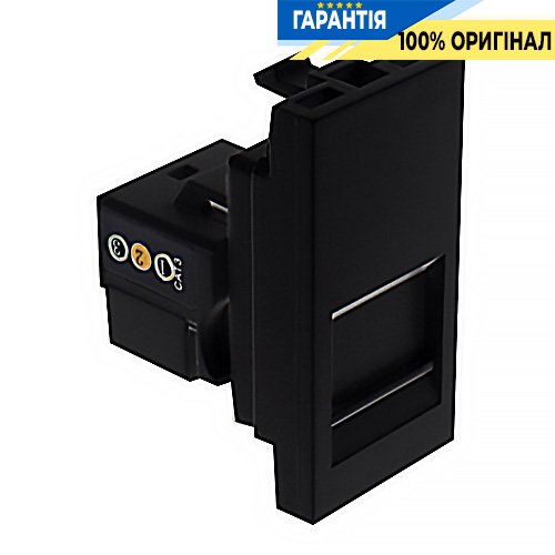 Механизм 1хRJ11 CAT.3 CONNECT 1-мод. «Чёрный мат» Efapel 45972 SPM Quadro 45