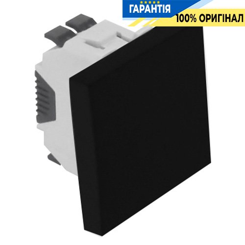Выключатель Quadro 45 1-кл. 2-мод. «Черный мат» Efapel 45011 SPM