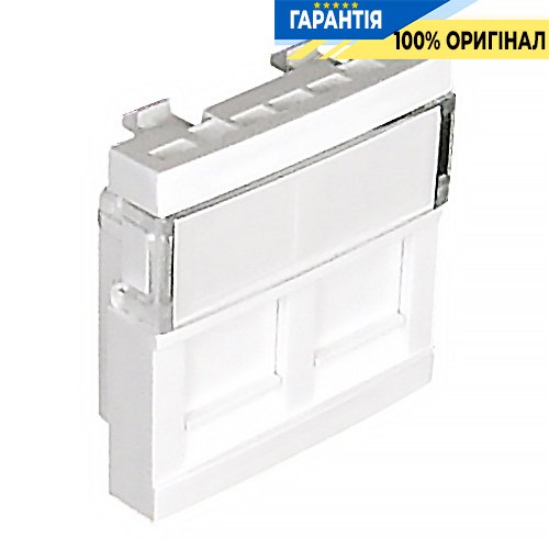 Панель для 2хRJ45 CONNECT 2-мод. «Белый» Efapel Quadro 45 45971 SBR