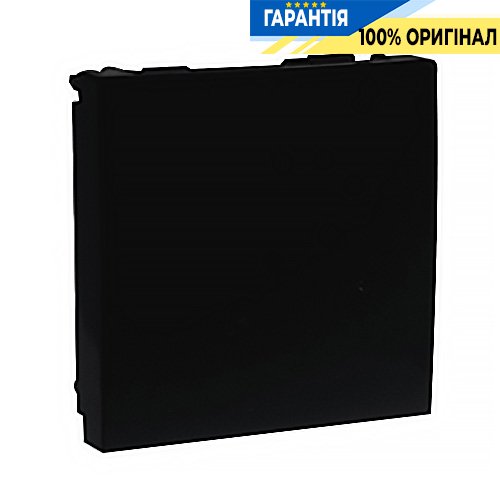 Панель заглушки 2-мод. «Чёрный матовый» Efapel Quadro 45 45677 SPM
