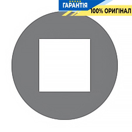 Рамка 1-місна кругла «Алюміній» Efapel Quadro 45 43910 TAL