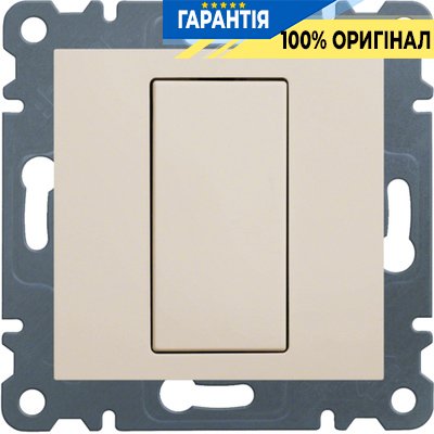 Заглушка Hager Lumina 2 WL7011, «білий кремовий»
