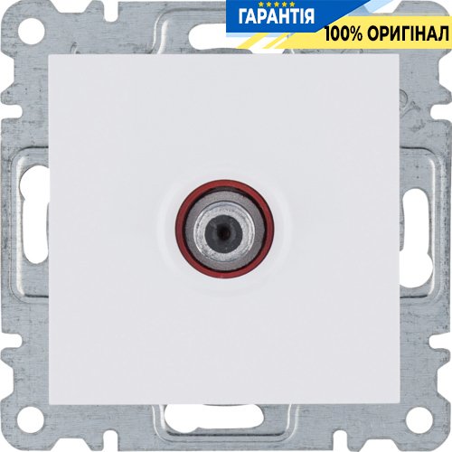 Розетка САТ Hager Lumina WL3230, «белая»