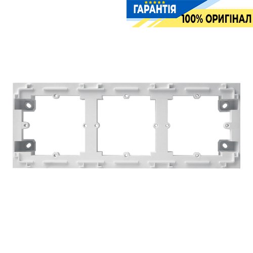 Адаптер н/у 3Х, Hager Lumina-Intens WL5830, «белый»
