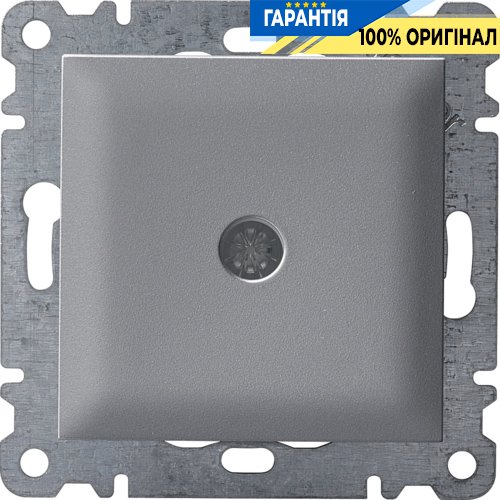 Кабельный вывод, Hager Lumina WL7032, «серебро»