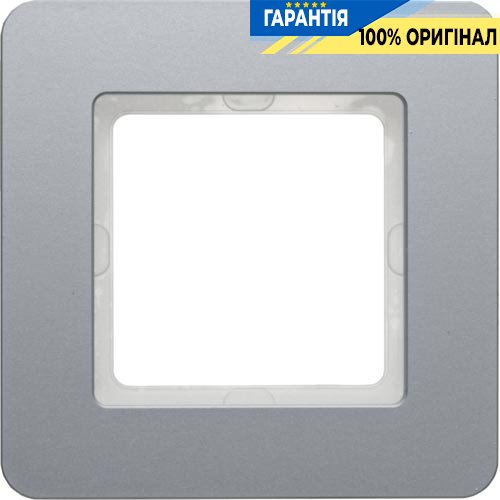 Рамка 1-а алюміній Berker Q.7 10116074