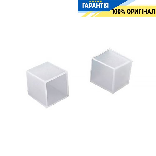 Заглушка без отвору 19х18х20мм для світлодіодного неону Rishang 20206 RX2CC0TC-A 16х16мм