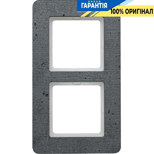 Рамка 2-а бетон Berker Q.7 10126020