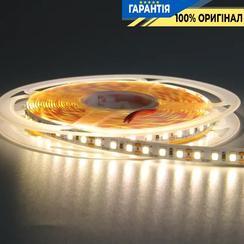 Лента светодиодная 192 Led/m 4000K 24V, 18Вт, IP20 CRI90 Rishang 9435 2835-192-IP20-NW-10-24 RD00K2TC-A 3 метра, нейтральный белый свет