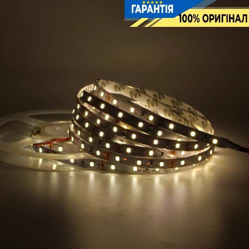 Лента светодиодная 60 Led/m 4000К 12V, 6Вт/м, IP20, CRI80, Rishang 11842 2835-60-IP20-NW-8-12 RD0860TA-B нейтральный белый свет