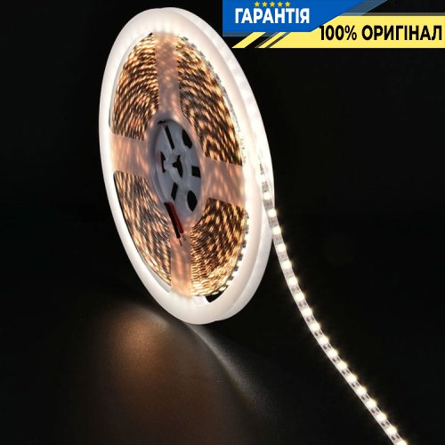 Лента светодиодная 120 Led/m 6500K 12V, 8.6Вт, IP20 CRI80 Rishang 11839 2835-120-IP20-CWb-8-12 RD08C0TA-B холодный свет