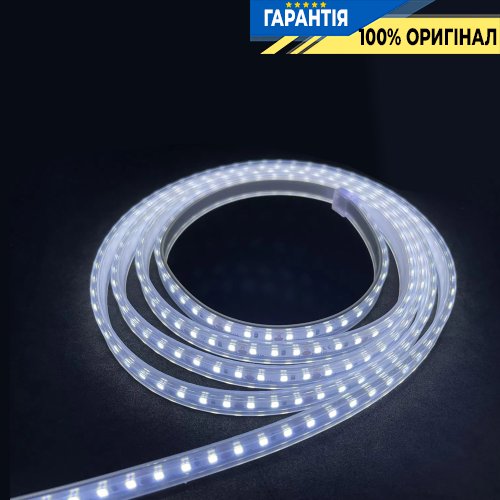 Лента светодиодная 120 Led/m 6500K 12V, 8.6Вт, IP65 CRI80 e-pcb Rishang 7743 2835-120-IP65-CWd-8-12 RN68C0TA-B холодный свет