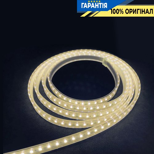 Лента светодиодная 120 Led/m 2700K 12V, 8.6Вт, IP65 CRI80 e-pcb Rishang 8027 2835-120-IP65-WW-8-12 RN68C0TA-B теплый свет