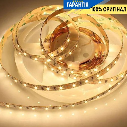 Стрічка світлодіодна 60 Led/m 2700K 12V, 5.5Вт, IP33 CRI80 e-pcb Rishang 7486 2835-60-IP33-WW-8-12 RN0860TA-B тепле світло